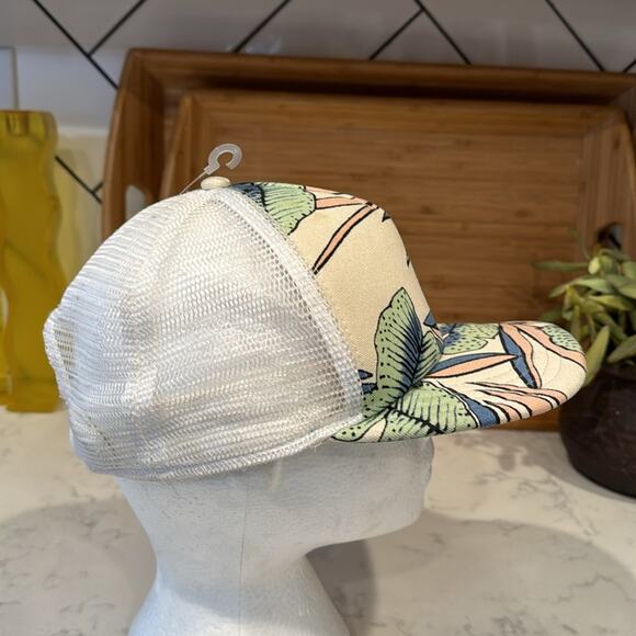 Vans BEACH BOUND TRUCKER HAT snap back tropical summer vacation beach surfing - Picture 4 of 6